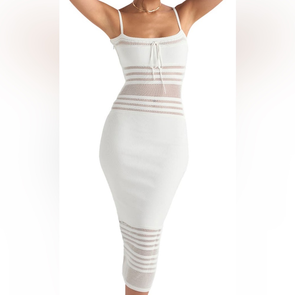 NWT House of CB Gia Midi Sweater Dress
